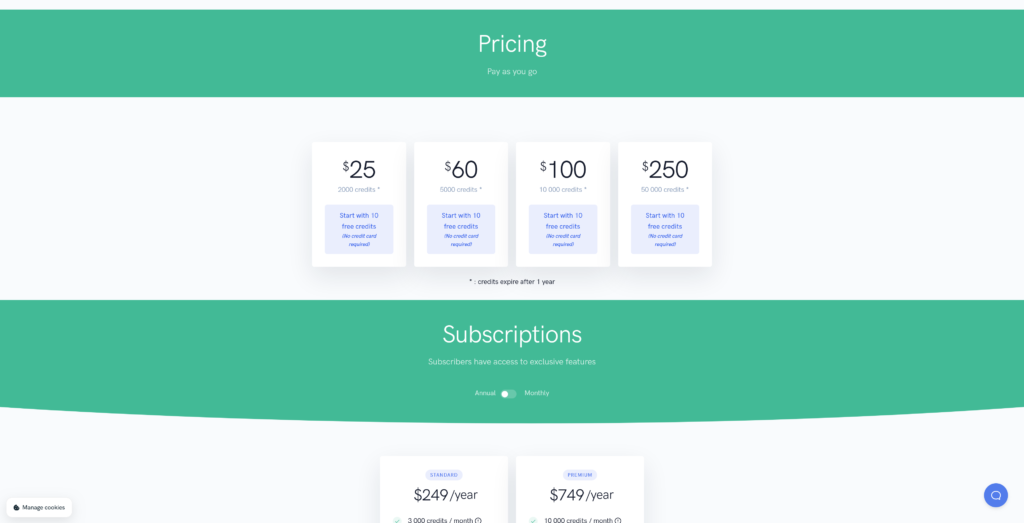 Preise von LowFruits